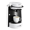 Severin KA 4565 Kaffee-Padautomat "Fino Latte", wei�-schwarz / mit Milchschaumeinsatz / 1400 W