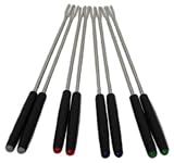 from Andrew James Andrew James 8 Colour Coded Steel Fondue Forks