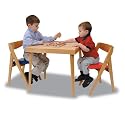 Furniture online: Natural Finish 2 Folding Chairs For Kids