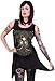 Spiral - Womens - OAK QUEEN - Goth Bottom Camisole Dress Black