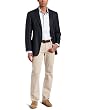 Joseph Abboud Mens 2 Button Side Vent Soft Construction Check Sport Coat