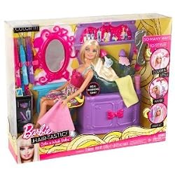 BARBIE HAIRTASTIC COLOR AND WASH SALON