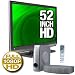 kitchen appliance reviews Sharp Aquos LC-52D64U LCD HDTV w/ Sharp SD-SP10 Virtual Surround System - 52", 1920x1080, 1080p Native, 4ms, 10000:1 Dynamic Contrast Ratio, HDMI, ATSC, 2.1 Channel, Dolby, 140 Watts