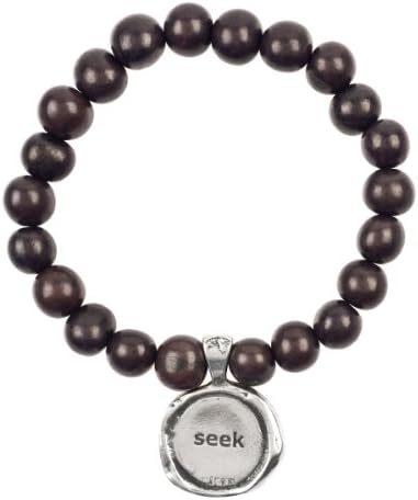 Whitney Howard "Seek Your True North" Wax Seal Seeds of Life Stretch Bracelet