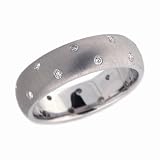 0.33 CT DIAMOND WEDDING BAND MENS RING