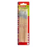 Produkt-Bild: Herlitz 8858201 Borstenpinsel in den Gr&ouml;&szlig;en 4 - 12, 15 St&uuml;ck