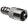 Male Luer Lock to Tube Nickel Plated Brass Tube ID 1/4" .260" Barb OD