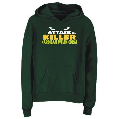 Hoodie Womens Dark Green 