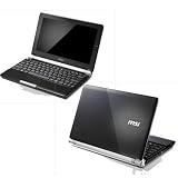 MSI U160-006US 10-Inch Black Netbook - 15 Hour Battery Life