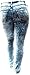 Women's Plus Size Destroy Ripped Distressed Blue Denim Jeans Acid Wash Skinny Jean Pants (26, U.W.D Blue Ripped UD-7067)