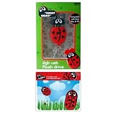 Sweet Gizmos Lady Bug Mouse and Mouse Pad with 2GB Lady Bug Flash Drive