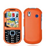 Orange Rubberized Protective Shield for Samsung U460 Intensity II