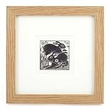 Spring Rabbits (Framed Print)