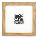 Spring Rabbits (Framed Print)