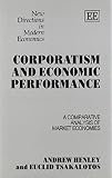 Corporatism and economic performance : a comparative analysis of market economies