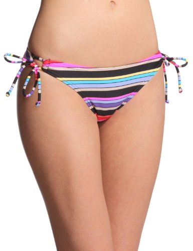 Roxy Damen Bikini Hose Baja California Stripe 70s Lowrider Tie, baja califo 100, 42-44 (XL Preisvergleich