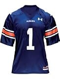 Auburn Tigers -No. 1- Youth Navy Under Armour Replica Jersey