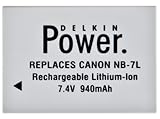 Delkin Devices DD/NB7L Lithium Ion (Li-Ion) Digital Camera Battery Equivale ....