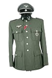 Ww2 Field-grey German M35 Officer Gabardine Jacket