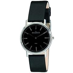 Skagen Herrenarmbanduhr Slimline Leder 18LSLB