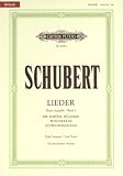 Lieder, Band 1 / Neue Ausgabe / URTEXT: Tiefe Singstimme / (für Gesang und Klavier)