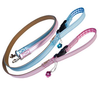 犬用リード シャイニングワンタッチリード L ピンク birdie バーディ