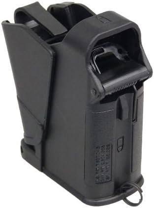 Sig Sauer Speed Mag Loader UpLULA - 9mm to 45ACP Maglula Uplula Pistol Speed Magazine Loader Speedloader Loads all 9mm Luger, 10mm, .357 Sig, 10mm, .40, and .45ACP cal Zig saur + mini BLK Punisher PVC Patch