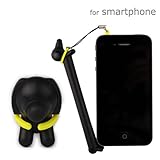 各種 スマートフォン 対応 TOUCH DOG アニマル スマホ タッチペン ダックスフント (イエロー)