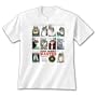 Squirrel Most Wanted ~ White T-Shirt Large