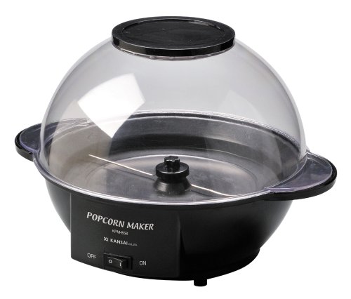 カンサイ とっても楽しいポップコーンメーカー KPM-856(BK) ブラック