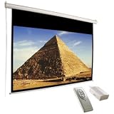Accuscreen 800007 119 inch HDTV Electric Screens with Infrared Remote and Inline Control