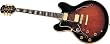 Epiphone Lefty Sheraton II Archtop Electric Guitar, Vintage Sunburst