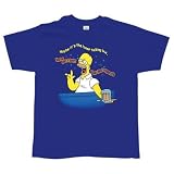 Homer Simpson The Simpsons Butt Won't Quit Cartoon T-Shirt Large