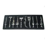 World of Warcraft Set of 10 Weapons Pendant Set