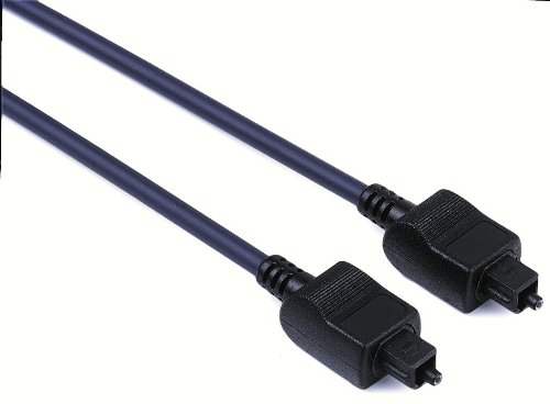 Hama Audio-Lichtleiter-Kabel (ODT-Stecker, Toslink, 1,5m) [Amazon Frustfreie Verpackung]