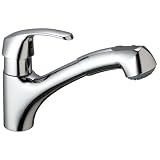 GROHE 32 999 000 Alira Pull-Out Spray Kitchen Sink Faucet, Chrome