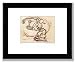 Walt Disney - Canine Caddy, 1941 - Framed 13.5x16.5 Art Print Poster Disney