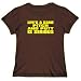 T-Shirt Womens Brown  LIFE IS A GAME , Pitch And Putt IS SERIOUS !!!  Sports
