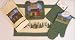 Log Cabin By Leslie Beck Fabric Placemat