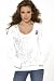 Boston Red Sox Womens Raw Edge V Hoodie w/Graphic - by Alyssa Milano
