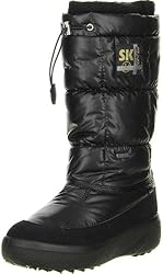 VISTA Damen Winterstiefel Snowboots (11-12452) schwarz, Größe:39;Farbe:Schwarz