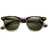 MLC EYEWEAR &reg; Retro Clubmaster Style Vintage Fashion Sunglasses