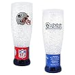 New England Patriots NFL Crystal 16oz Pilsner