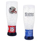 New England Patriots NFL Crystal 16oz Pilsner