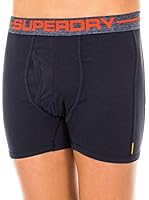 Superdry Pack x 2 Bóxers (Azul Marino / Azul Grisáceo)