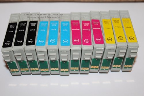 WANTMOREINK 12 x (3 FULL SETS) "BRAND NEW SEALED" EPSON COMPATIBLE INK CARTRIDGES FOR EPSON PHOTO STYLUS BX305F BX305FW S22 SX125 SX130 SX235W SX420W SX425W SX435W SX445W (3 x BLACK, 3 x CYAN, 3 x MAGENTA, 3 x YELLOW) Supplied by Delcomcomputers & Wantmoreink