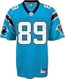 Steve Smith Carolina Panthers #89 Replica Reebok NFL Football Jersey (Alternate Cyan )