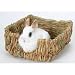 Mp Rabbit Woven Grass Pet Bed