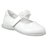 Pre-Walk Girls' Circo Inga 3-Bow Dress Shoes - White