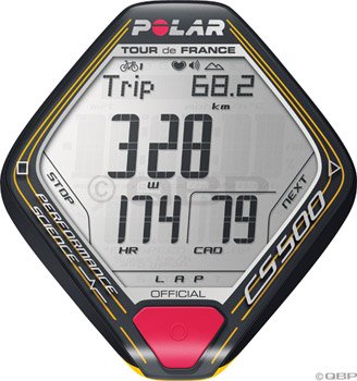 Polar CS500 Limited Edition Tour de France Cycling Computer with Cadence